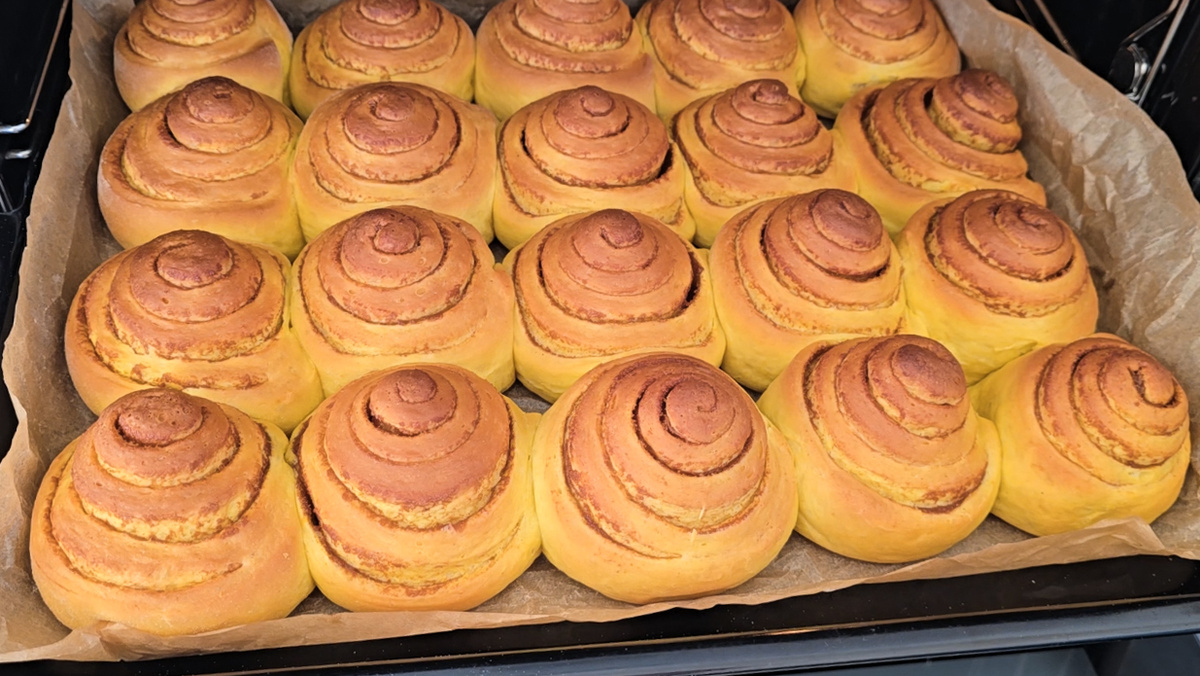 тыквенные синнабоны