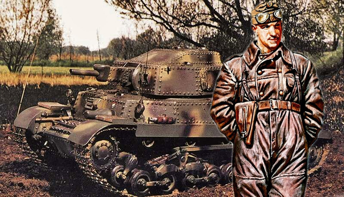 Туран и венгерский танкист в форме времён ВМВ