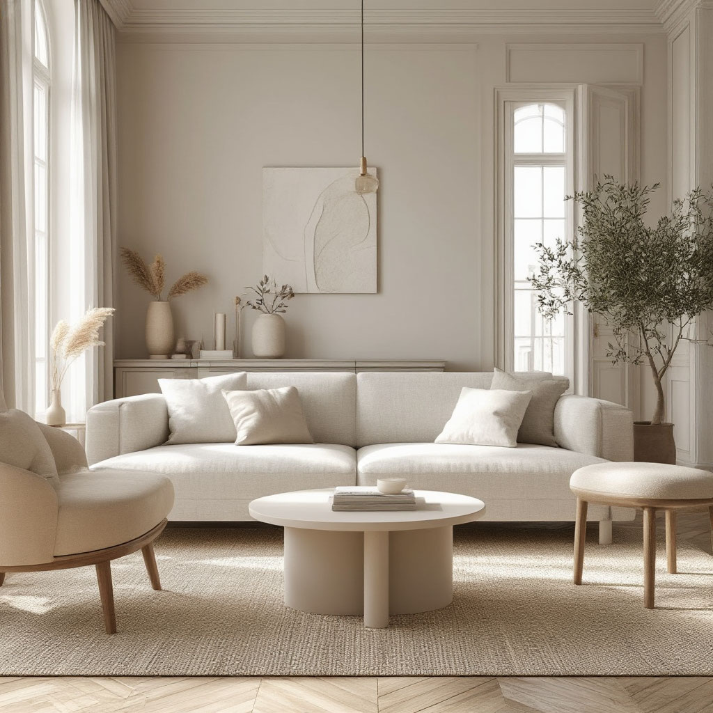 Светлые тона и лаконичные формы