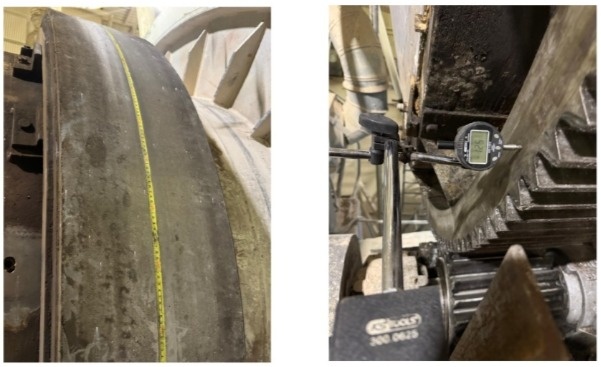 Процесс проведения линейно-инструментальной выверки до ремонта