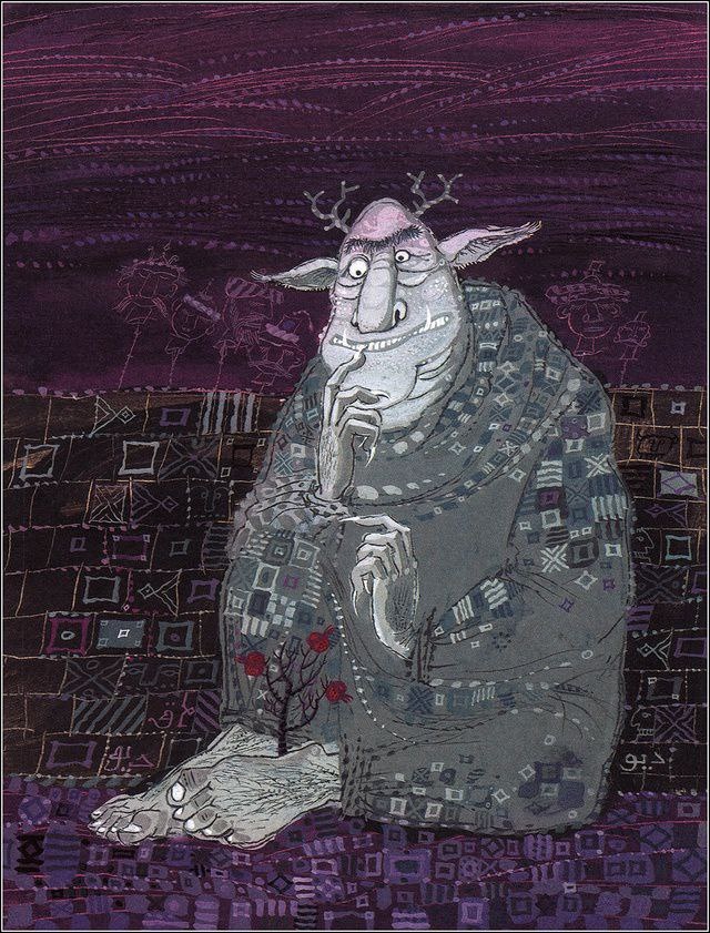 Картинка взята из открытых источников интернета. Азербайджанские сказки. Иллюстратор Эльчин Мамедов, 2004.