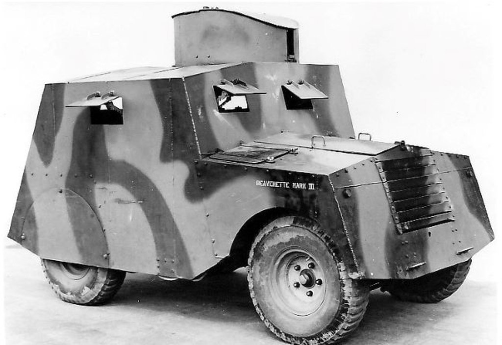 Опытный образец Beaverette Mk.III.