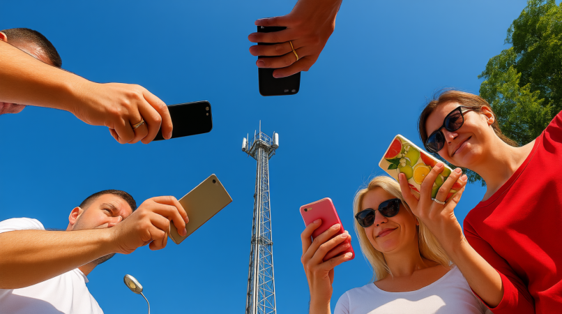 Мобильный интернет и сотовая связь во Франции