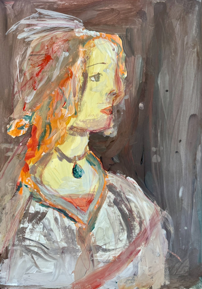 Работа ученицы художественной школы "Жако"