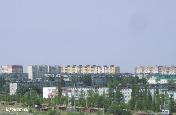    Камышин. Вид на пятый микрорайон