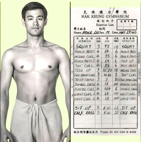 Брюс Ли. Архивное изображение, источник: Bruce Lee foundation. обработка автора канала