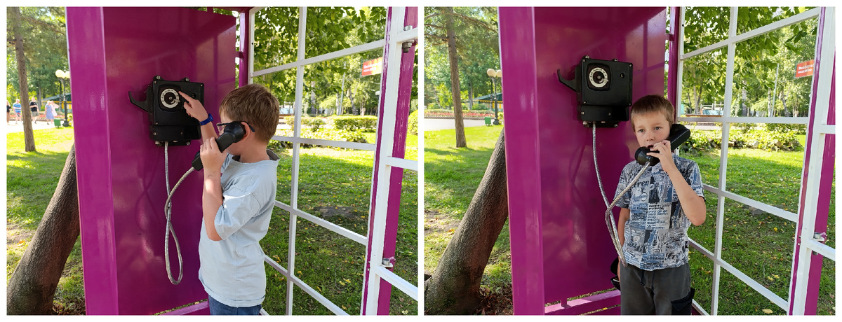 Алё, да, это мы показываем брата