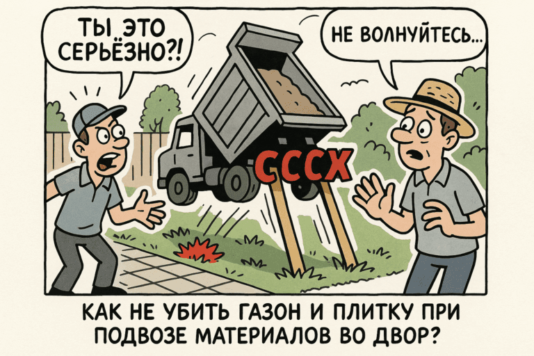    Газонная решетка — идеальное решение для сохранения зелени и предотвращения повреждений плитки. Artem Motomul