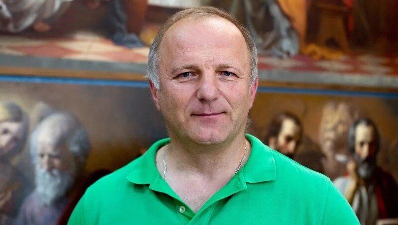    Руководитель ставропольской художественной иконописной мастерской Вячеслав Пахомов Фото: Артём Хорошилов / / ИА «Победа26»