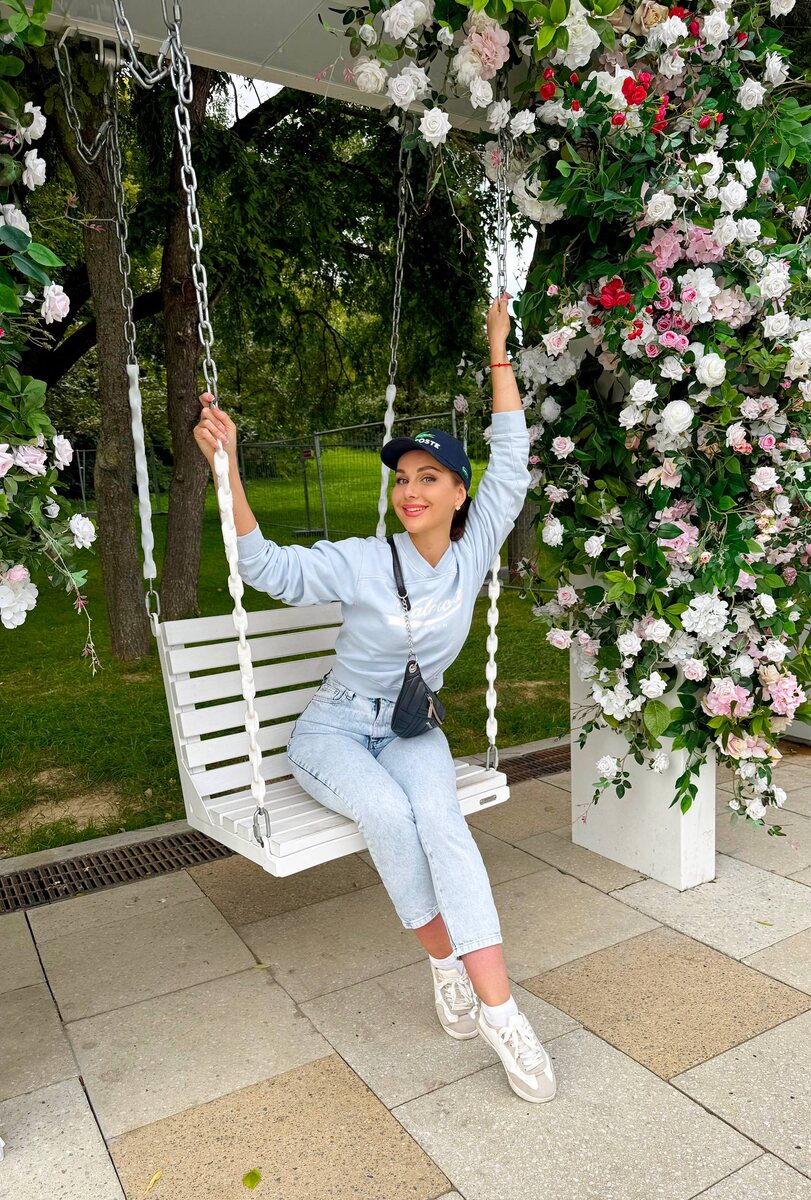 На фото: ведущая прогноза погоды на канале ТВЦ Наталья Зотова