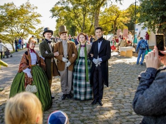    Международный фестиваль "Оборона Таганрога 1855 года" //Фото: Сергей Плишенко