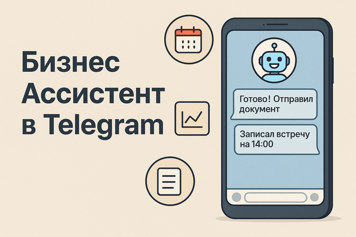    Бизнес-Ассистент в Telegram для автоматизации роста