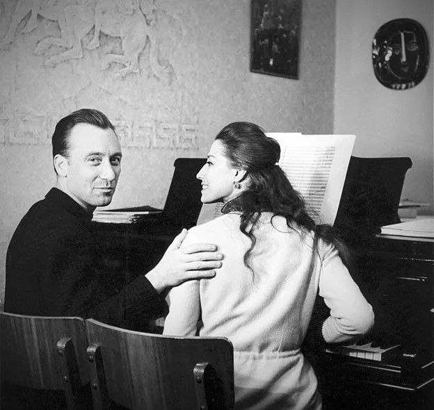 Родион Щедрин и Майя Плисецкая, фотография из открытых источников Яндекса