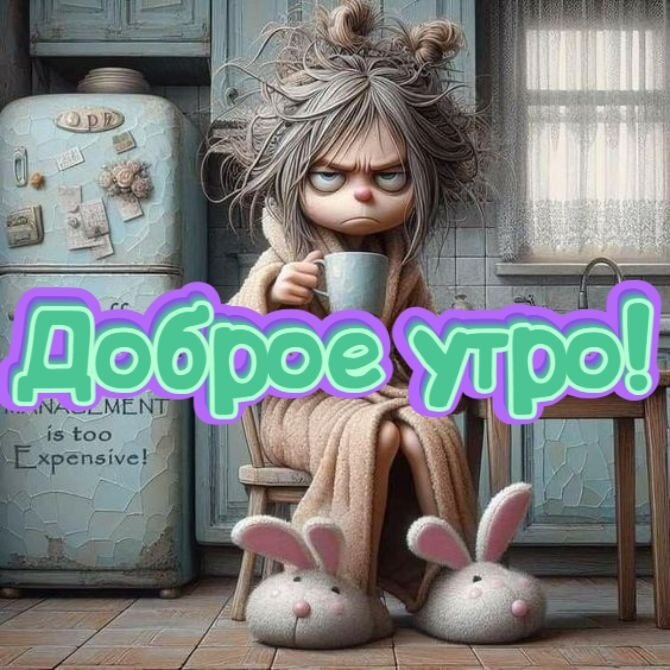 Утро "доброе". Как и я собственно. 