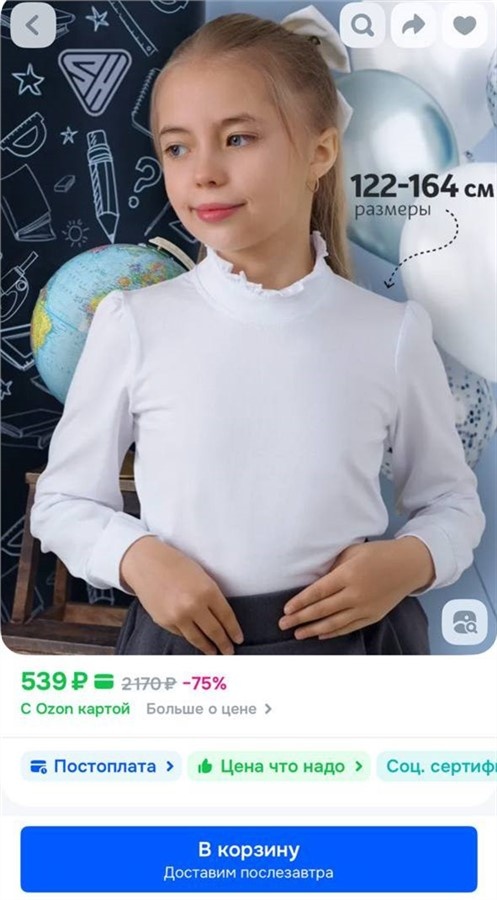 Простенькая блузка

