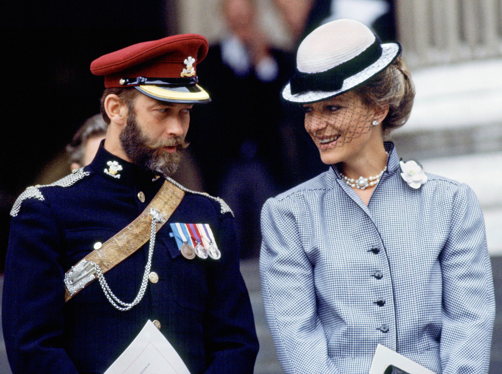 Принц Майкл Кентский с супругой Марией Кристиной, 26 июля 1982 года.