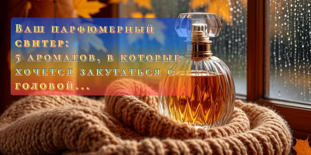 Топ-5 редких ароматов, в которые хочется закутаться с головой этой осенью.
