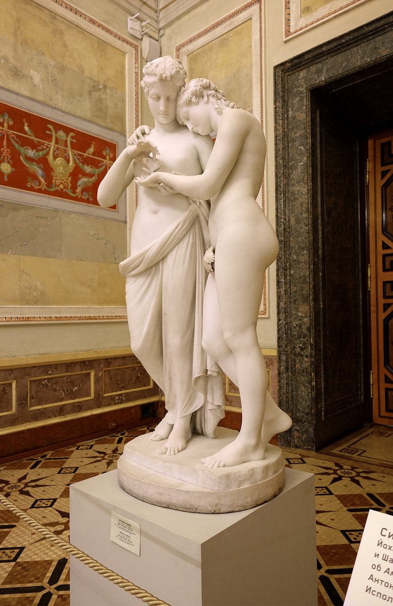 Амур и Психея. Антонио Канова, 1800-1803 гг. Государственный Эрмитаж. Санкт-Петербург. 