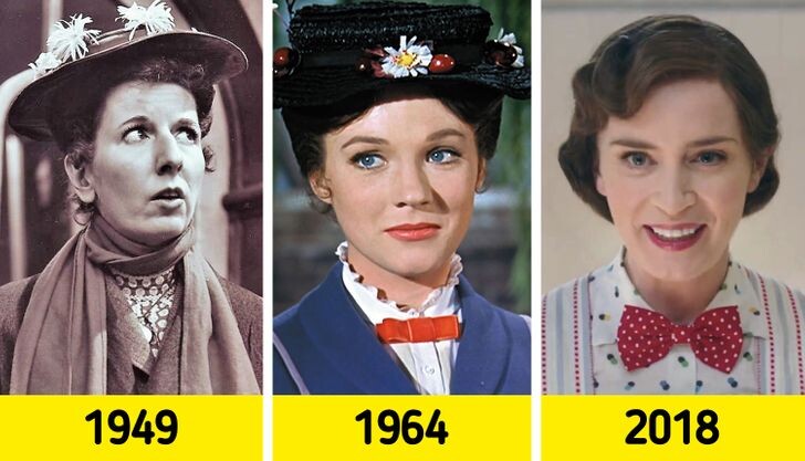 © Mary Poppins / CBS Television Network, © Mary Poppins / Disney, © Mary Poppins Returns / Disney