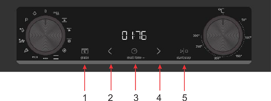Кнопки обозначены на панели