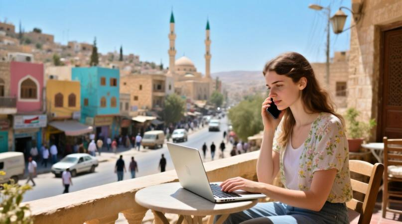 Мобильный интернет и сотовая связь в Иордании