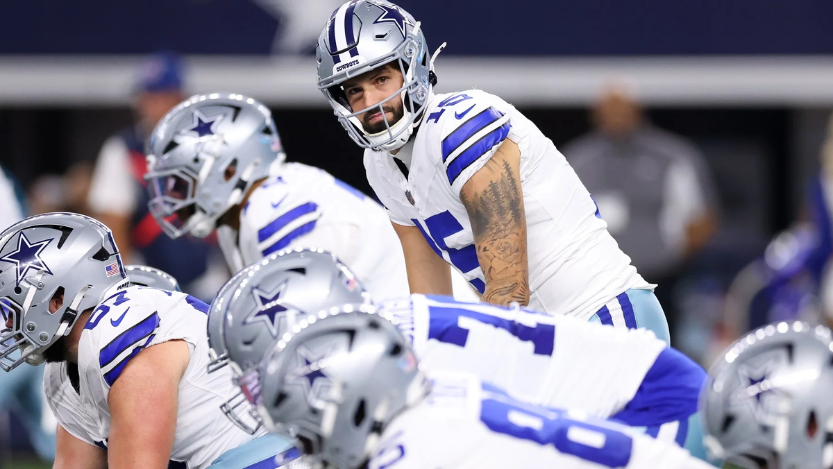 Уилл Гриер (#15) из «Даллас Ковбойс» (Фото Sam Hodde / Getty Images)