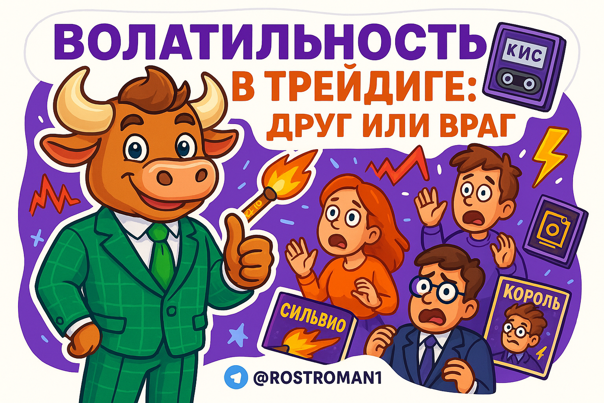    Волатильность в трейдинге: почему страх движения лишает вас 80% прибыли РоСТ | Роман о Системном Трейдинге