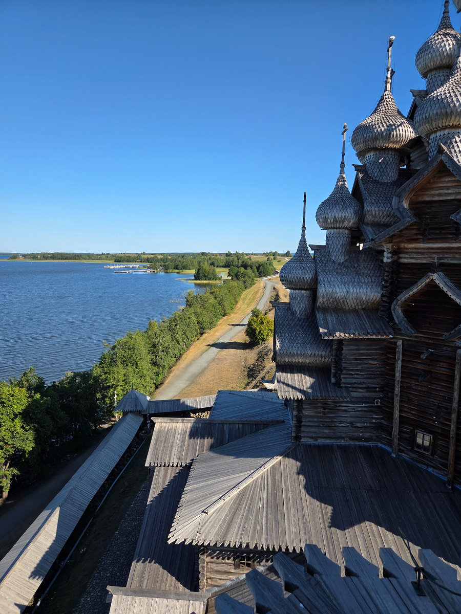 Кижи. Вид с колокольни