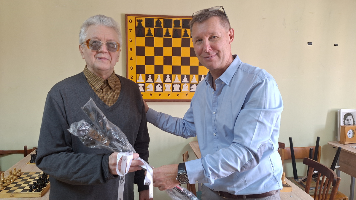 Кафедра физкультуры Педиатрического университета отметила 70-летний юбилей знаменитого гроссмейстера