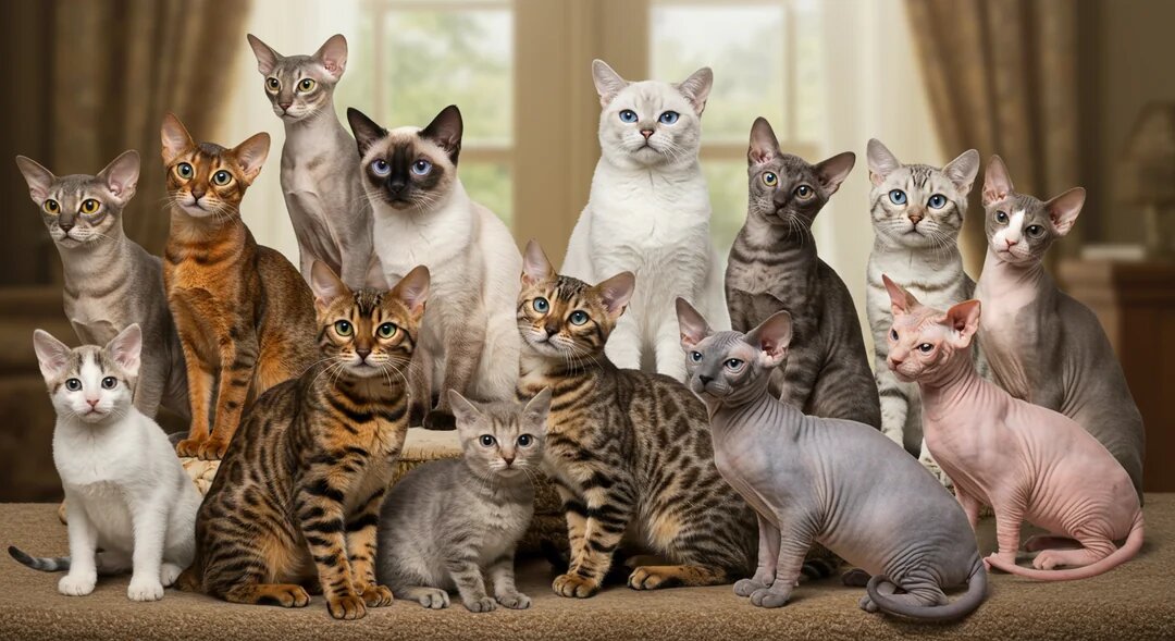 Кошки бывают разных пород, каждая из которых обладает своим неповторимым характером, внешним видом и требованиями к уходу.