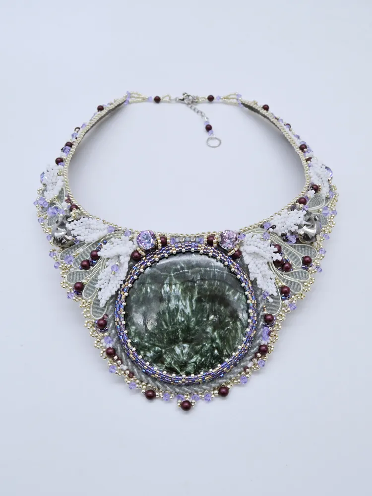 Авторское колье "След ангела" RINABEAD