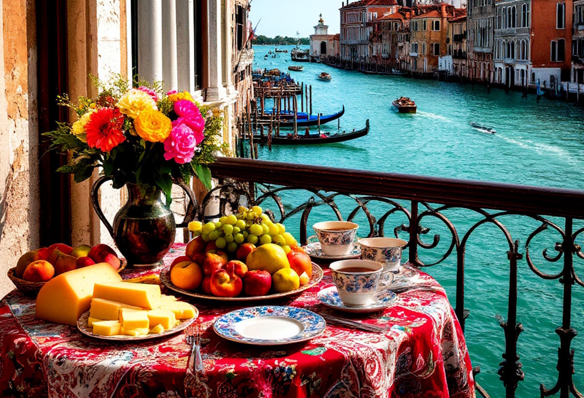 Италия и сыр друг от друга неотделимы. Изображение сгенерировано нейросетью. 