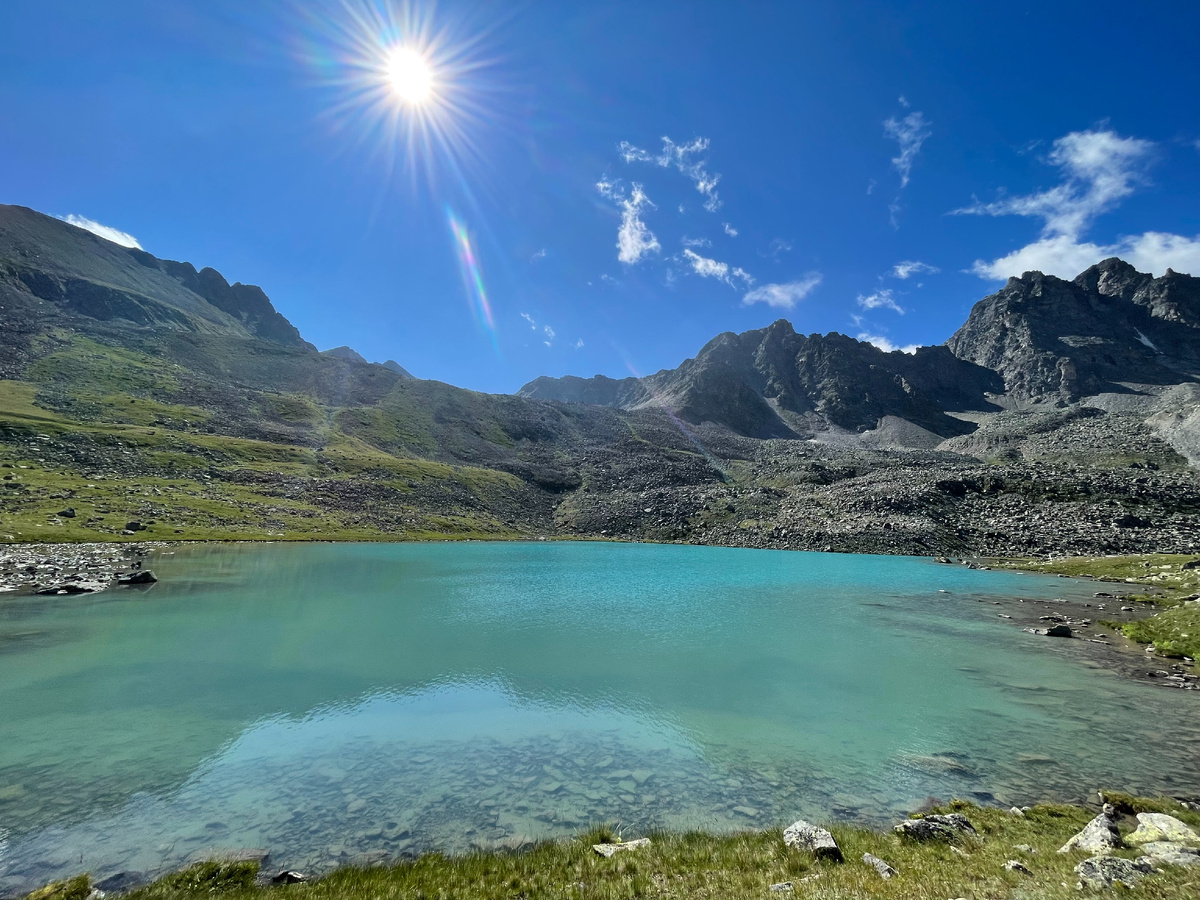 Чистейшее горное озеро на Малой Марки