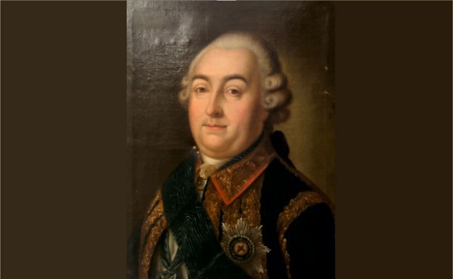 фотография портрета С. Апраксина , неизвестного художника , взята в открытом доступе интернета