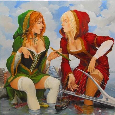 Ирландские музы художника