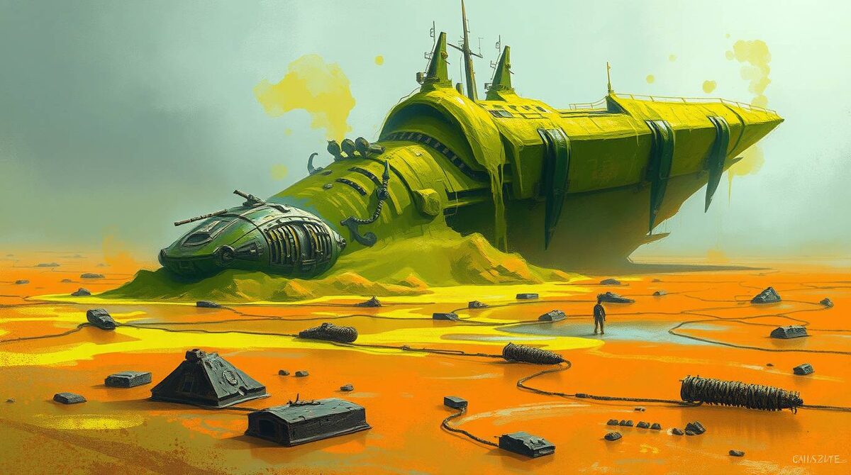 Что за тайны скрываются в мировых водаемах, которые высыхают из-за глобального изменения климата? Фото: Leonardo AI.