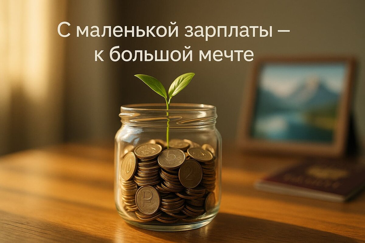 Как накопить на мечту с маленькой зарплаты: 7 способов, которые работают в 2025.
