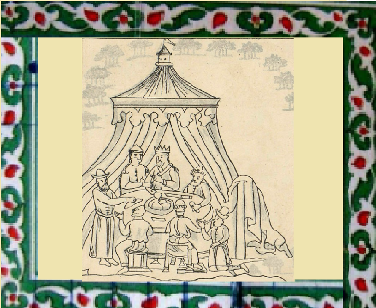 Кучум. Изображение Ремезова. Ни чалма, а корона.