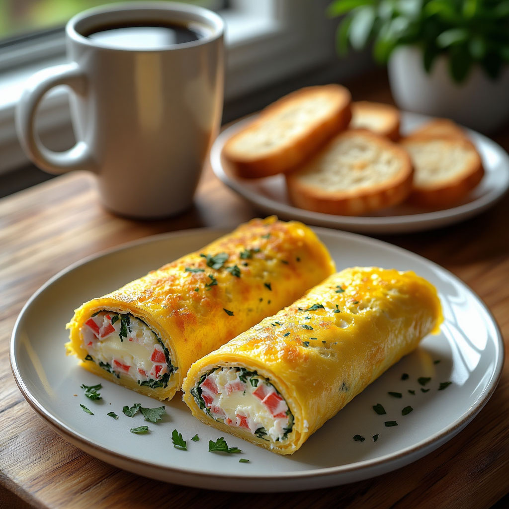 Омлет-рулет