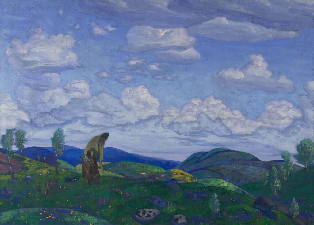 Николай Рерих. Пантелеймон-целитель. 1916. Холст, темпера.
Государственная Третьяковская галерея