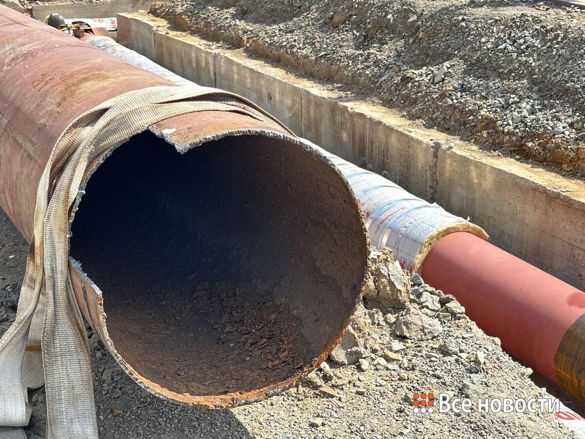 Замена теплосетей у площади Славы; Архив ИА «Все новости» 

