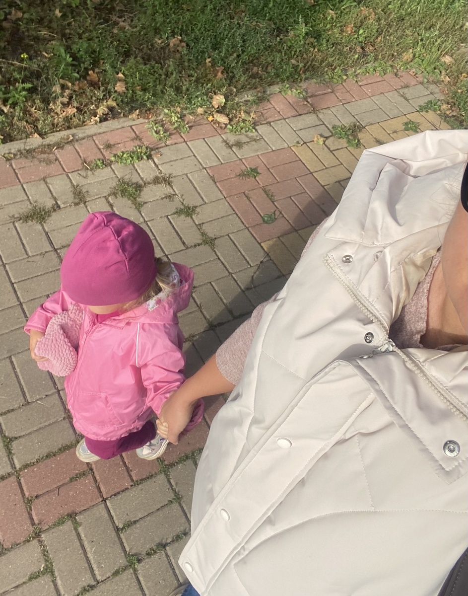 Фото автора. По утрам стало свежо) Зато днём было +27!!! Как бы лето вернулось в наш город! Счастье!!!