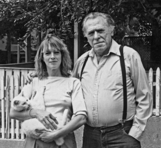 Чарльз Буковски и его вторая жена Линда (прототип Лидии)  