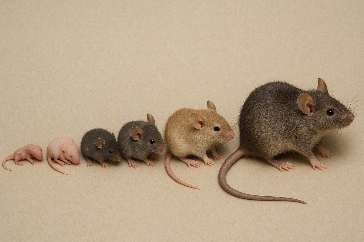 По мере роста змеи увеличивается и размер кормового объекта.