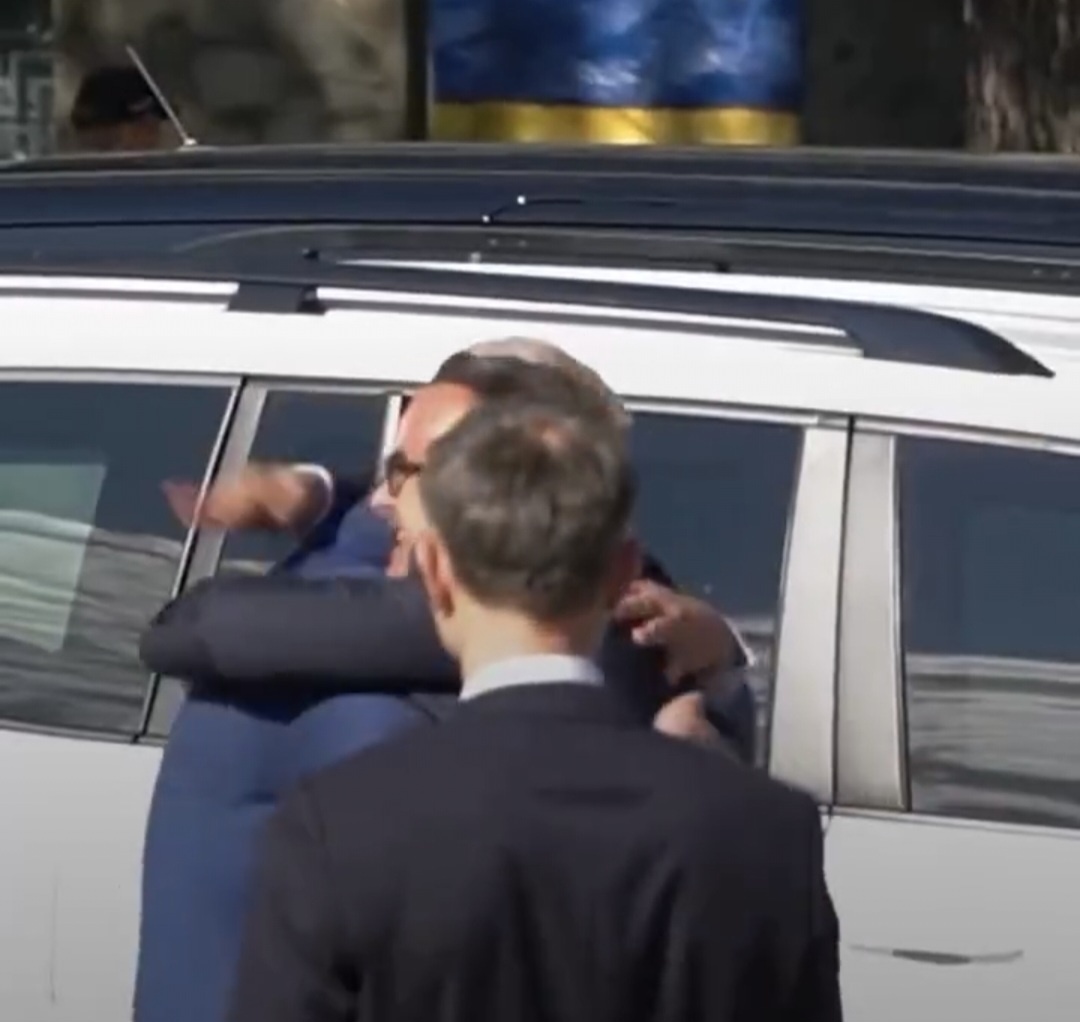 Встреча главы МИД Люксембурга и МИД Украины.