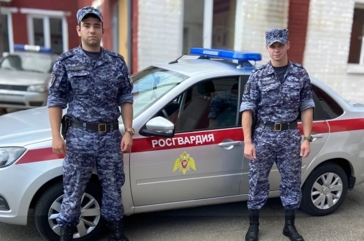    В Армавире сотрудники Росгвардии уберегли женщину от необдуманного поступка