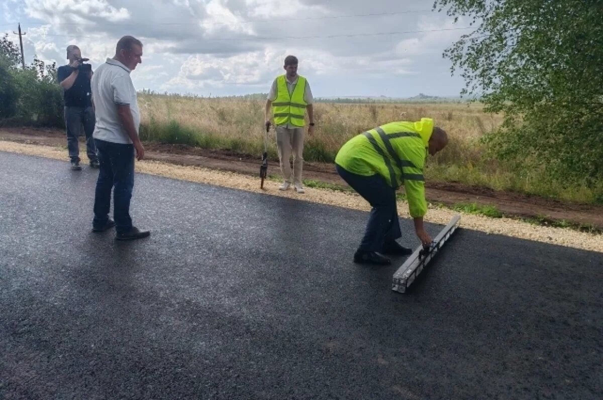    В Павловском округе завершен ремонт дорог по нацпроекту