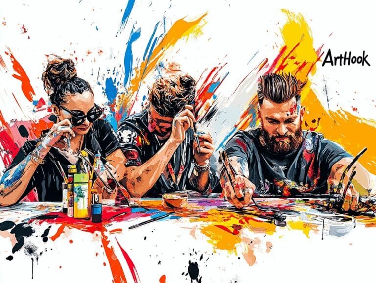    Как найти художника на корпоратив: секреты создания незабываемого арт-события для вашего коллектива Art-Hook.Ru