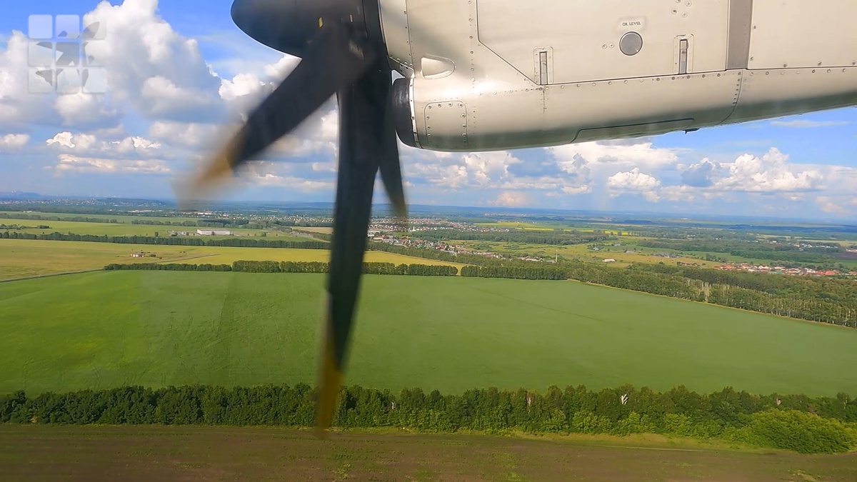 Казань - Уфа. АК "Utair"