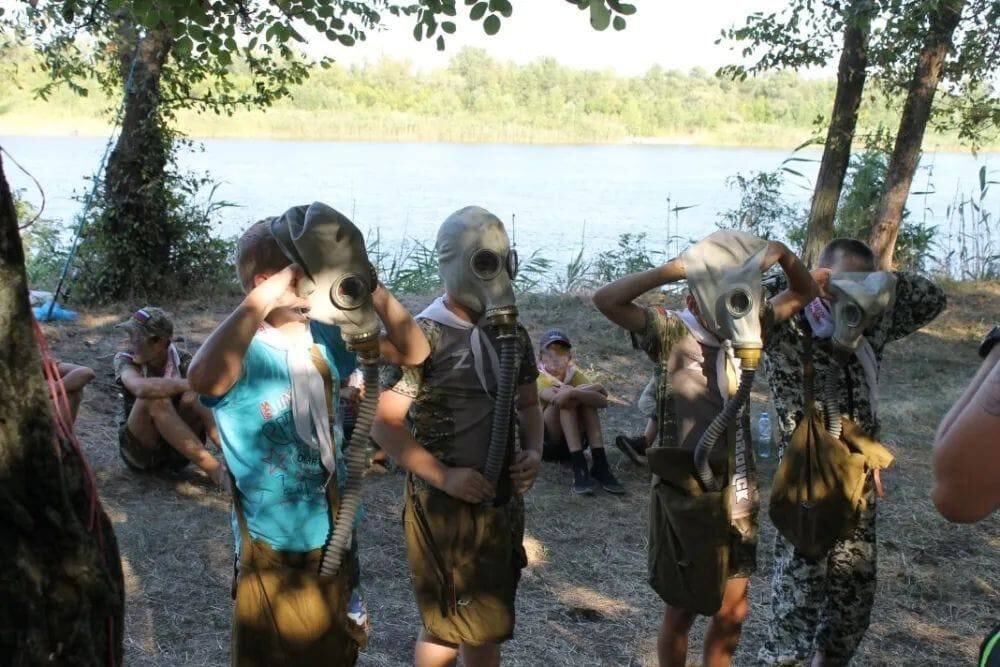 Сборы «Юных десантников»/ Фото: Администрация города Волгодонска/volgodonskgorod.donland.ru